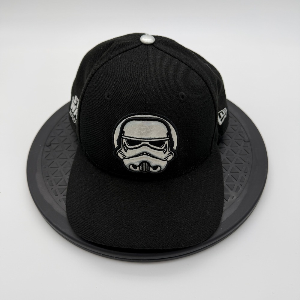 New Era 9FIFTY Star Wars Rogue One Stormtrooper Snapback Hat Black OSFM